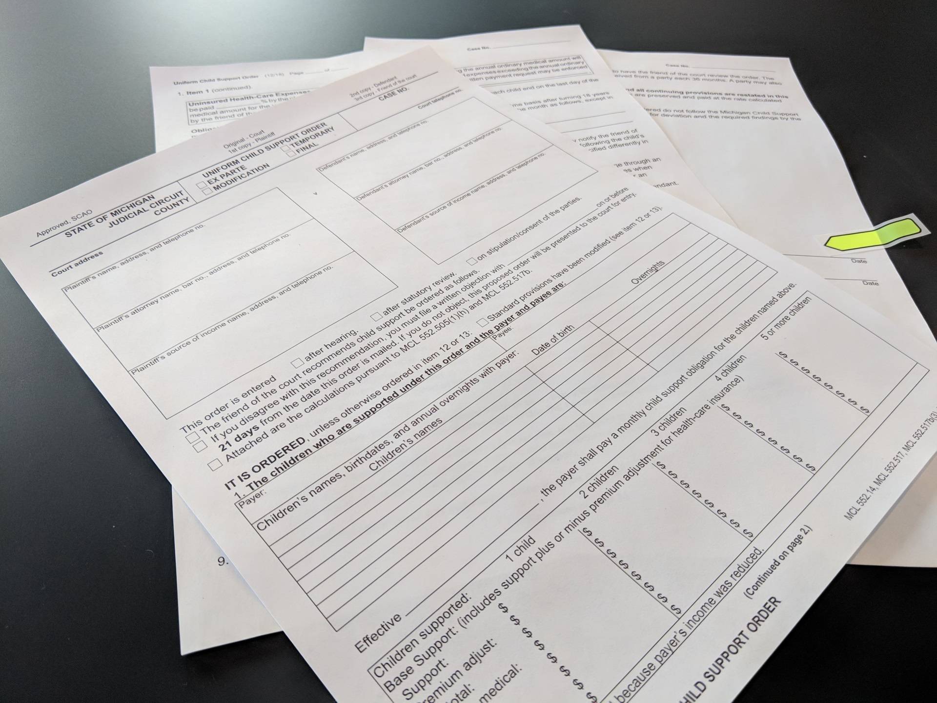 What is a UCSO and why do you need it for child support?